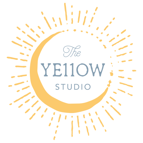 The Ye11ow Studio Logo Primary Moon Yellow